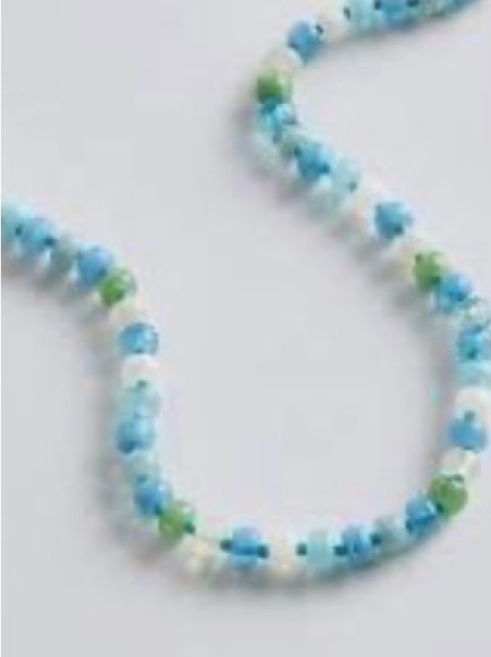 Torrid Sea Blue Beaded Necklace – NWT - Picture 2 of 6